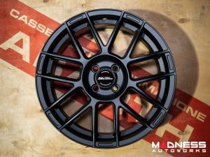 FIAT 500 Custom Wheels - 9esse - Fondmetal - Matte Black - 17" 